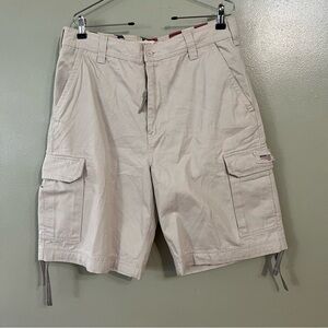 Sonoma Jean Men's Tan Cargo Shorts Y2K Size 34